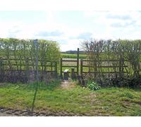 UK Photo Print A4 / 12"x8" Path meets road Great Rissington This short footpath cuts the c c2012