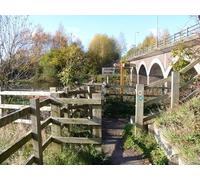 UK Photo Print A4 / 12"x8" Paths by the river Stratford-upon-Avon The footpath that has fo c2011