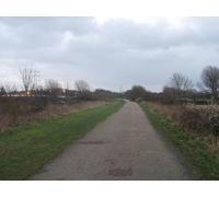 UK Photo Print A4 / 12"x8" Paths, Lea Bridge Road Leyton/TQ3786 A path leads from Hackney c2013