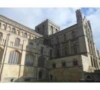 UK Photo Print A4 / 12"x8" Peterborough Cathedral From the Cloisters c2013