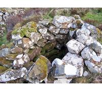 UK Photo Print A4 / 12"x8" Possible well amid the shielings Geary This circular structure c2010