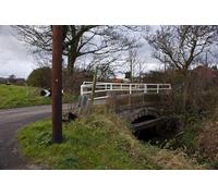 UK Photo Print A4 / 12"x8" Prescott Bridge Black Moor/SD4714 c2011