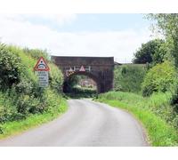 UK Photo Print A4 / 12"x8" Railway Bridge over Arlington Road Berwick This is bridge numbe c2015