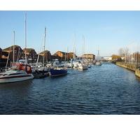 UK Photo Print A4 / 12"x8" Railway Dock, Hull Kingston upon Hull c2010