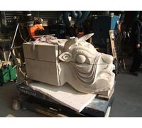 UK Photo Print A4 / 12"x8" Replacement gargoyle for Glasgow Cathedral (2) Stunning workman c2011