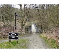 UK Photo Print A4 / 12"x8" River Medlock: Fenny Field Bridge Ashton-Under-Lyne c2011