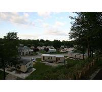 UK Photo Print A4 / 12"x8" Riverside Caravan Park High Bentham Looking over the static car c2009