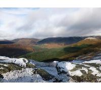 UK Photo Print A4 / 12"x8" Road approaching New Bridge Holne The road from Ashburton appro c2013
