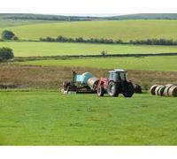 UK Photo Print A4 / 12"x8" Rolland Hill Barlauchlan View across open fields which includes c2010