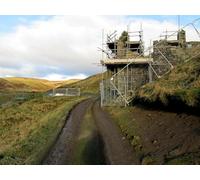 UK Photo Print A4 / 12"x8" Ruined Mine Building above Gate Up Gill Building undergoing ren c2012