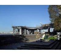 UK Photo Print A4 / 12"x8" Sitting by the Thames Path Greenwich/TQ3977 Some guy taking a c2010