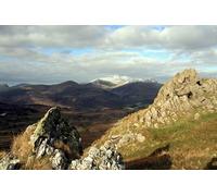 UK Photo Print A4 / 12"x8" Snowdon from Cnicht Croesor View towards Snowdon from the base c2010