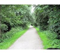 UK Photo Print A4 / 12"x8" South on the Biddulph Valley Way This is looking towards the ju c2010