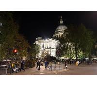 UK Photo Print A4 / 12"x8" St Paul's Cathedral London Viewed from the beginning of Cheapsi c2015