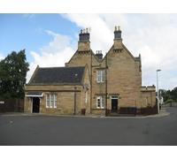 UK Photo Print A4 / 12"x8" Station Road, Eskbank Lasswade The old station building. A new c2014