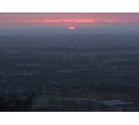 UK Photo Print A4 / 12"x8" Sunrise over the Severn Plain Upper Colwall View from the Wyche c2010