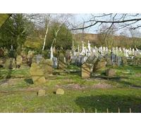 UK Photo Print A4 / 12"x8" The graveyard of Wainsgate Baptist Chapel, Wadsworth Hebden Bri c2016