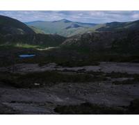 UK Photo Print A4 / 12"x8" The High Country Tooreen Beg Looking down towards the beginning c2010