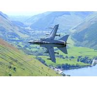 UK Photo Print A4 / 12"x8" The hills are alive... Dol-ffanog An RAF Tornado GR4 blasts thr c2009
