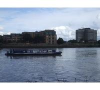UK Photo Print A4 / 12"x8" The White Rose on the Thames Barnes c2010