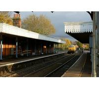 UK Photo Print A4 / 12"x8" Thetford Railway Station, Norfolk Located on the line between E c2012