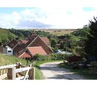 UK Photo Print A4 / 12"x8" Thixendale From Wolds Way Looking East down The Wolds Way. c2010