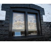 UK Photo Print A4 / 12"x8" Tide times, Burnham Overy Staithe In the boathouse. A 4pm (summ c2010