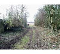 UK Photo Print A4 / 12"x8" Towards open fields Draycott/SP1835 The footpath leads through c2010