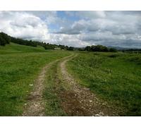 UK Photo Print A4 / 12"x8" Track beside the Lune Caton Green Approaching Aughton on the tr c2010