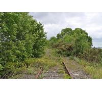 UK Photo Print A4 / 12"x8" Tracks remaining from the former Wye Valley Railway approaching c2010