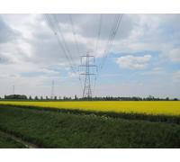 UK Photo Print A4 / 12"x8" Under the Wires Blacktoft Pylon's add a little something c2009