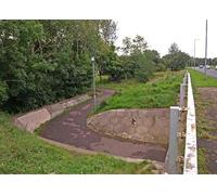 UK Photo Print A4 / 12"x8" Underpass, Stanecastle Irvine Going under Middleton Road. c2010