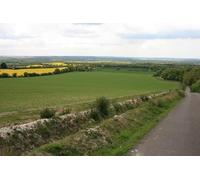 UK Photo Print A4 / 12"x8" View from The Hog's Back Compton/SU9546 Looking north from the c2010