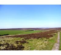 UK Photo Print A4 / 12"x8" View over the moor High Stoop Looking west from the old railway c2012