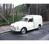 UK Photo Print A4 / 12"x8" Vintage 1966 Morris Minor van, Battersea High Street Chelsea c2015