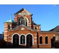 UK Photo Print A4 / 12"x8" Wesley Chapel, Marlow Marlow/SU8586 Imposing brick building (1 c2010