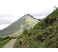 UK Photo Print A4 / 12"x8" West Highland Way, approaching the railway bridge Tyndrum/NN33 c2014