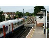 UK Photo Print A4 / 12"x8" Wool Station, Dorset Looking towards the west. Just beyond the c2013