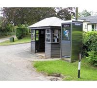UK Photo Print A4 / 12x8 Huntsham bus shelter and phone box There are two buses each wee c2014