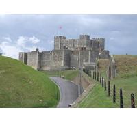 UK Photo Print A4 / 12x8 Looking towards Dover Castle Dover/TR3141 c2010
