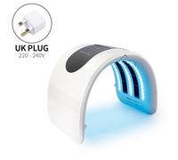 (UK PLUG (220-240V)) 2-IN-1 30-60 Heating Threapy Foldable 7 Color LED Photon Machine Face Body Mask Salon Home Use Skin Rejuvenation Acne Skin Care