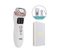 (UK Plug) 3 In 1 Mini Hifu Machine Ultrasound Rf Ems Facial Beauty Device Face Neck Lifting Tightening Skin Rejuvenation Skin Care Product Hk