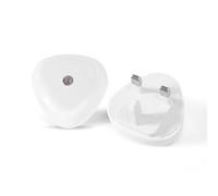 UK Plug in Night Lights, Mini Nightlight with Sensors, Auto Dusk to Dawn Sensor, Ideal LED Night Light for Bedroom, Bathroom, Hallway, Kitchen（2 Packs） (warn White)