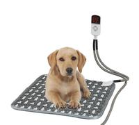 (UK Plug) Pet Heating Pad Waterproof Electric Heating Mat Adjustable Dog Cat Heated Bed