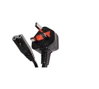 UK Power Cord - 2 Pin (Figure 8) - 3A Fuse - Cable Lead - 1.5M