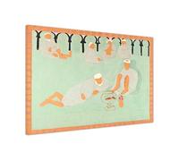 UK Print House Arab Coffeehouse By Henri Matisse Classic Artist Canvas Prints - Timeless Masterpieces for Living Room, Study, Office Walls Large (61 x 41 cm - 24" x 16" inch)