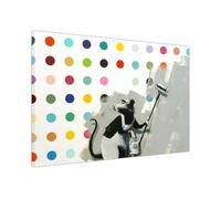 UK Print House Damien Hirst Ban Sky Classic Artist Canvas Prints - Timeless Masterpieces for Living Room, Study, Office Walls Large (30 x 20 cm - 12" x 8" inch)