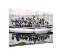 UK Print House Hope In Displacement Classic Artist Canvas Prints - Timeless Masterpieces for Living Room, Study, Office Walls Large (91 x 61 cm - 36" x 24" inch)
