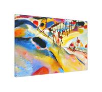 UK Print House Kandinsky Classic Artist Canvas Prints - Timeless Masterpieces for Living Room, Study, Office Walls Large (76 x 51 cm - 30" x 20" inch)
