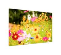 UK Print House Whispering Fields Floral Canvas Wall Art - Elegant Flower Prints for Bedroom, Hallway, Living Room Decor Large (41 x 30 cm - 16" x 12" inch)